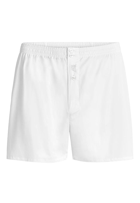 Calzoncillo Bóxer Hombre Algodón Tela Liso - Blanco 6300_11 - 31564555 - https://www.elbuhonocturno.com/