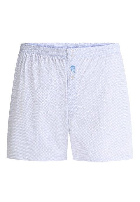 Calzoncillo Bóxer Hombre Algodón Tela Estampado - Celeste 6319_30 - 83286478 - https://www.elbuhonocturno.com/