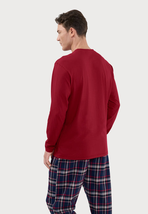 Camiseta Larga Pijama Algodón | El Búho Nocturno - 4095267 - https://www.elbuhonocturno.com/