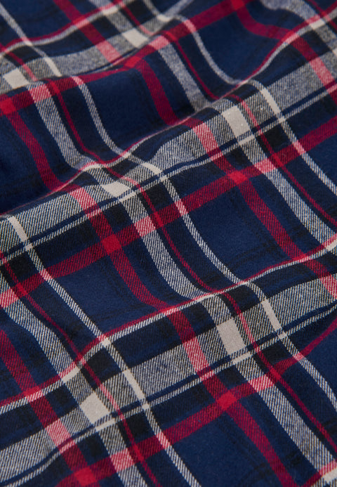 Pantalón Pijama Hombre Largo Premium Franela | Azul Marino | El Búho Nocturno - 84409751 - https://www.elbuhonocturno.com/