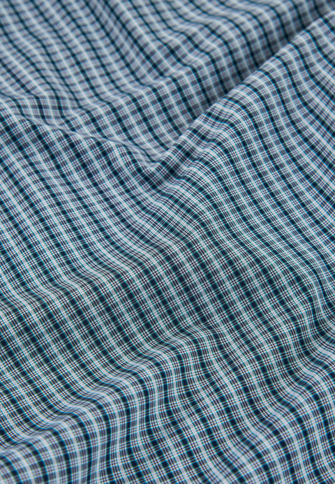 Pantalón Pijama Hombre Largo Popelín Cuadros | Verde Azul Blanco | El Búho Nocturno - 62529771 - https://www.elbuhonocturno.com/