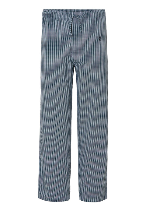 Pantalón Pijama Hombre Largo Algodón Popelín Cuadros - Verde 8923_40 - 59208187 - https://www.elbuhonocturno.com/