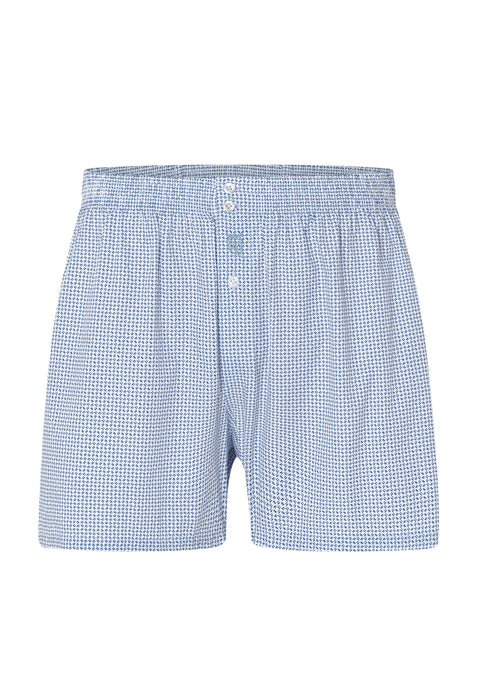 Calzoncillo Bóxer Hombre Algodón Tela Cuadros - Azul 6310_33 - 89082756 - https://www.elbuhonocturno.com/