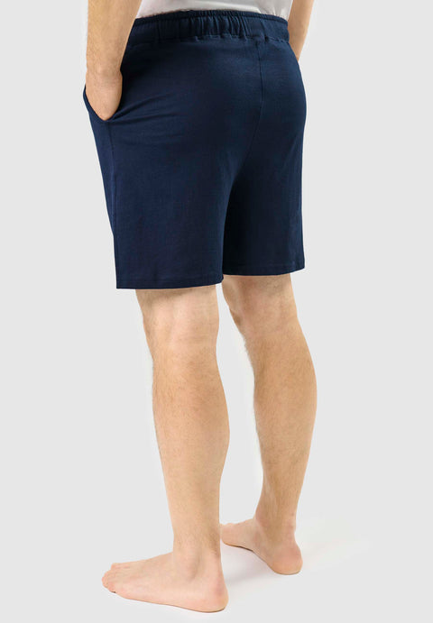 Pantalón Pijama Hombre Corto Punto Liso - Azul 9403_39 - 94504589 - https://www.elbuhonocturno.com/