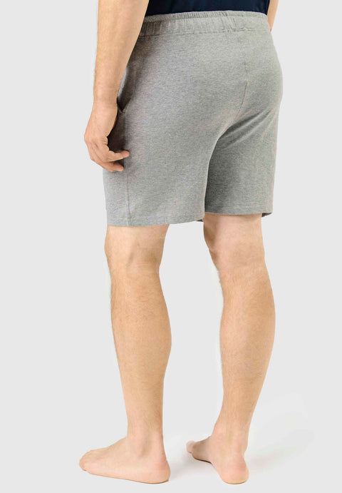 Pantalón Pijama Hombre Corto Punto Liso - Gris 9404_20 - 98527674 - https://www.elbuhonocturno.com/