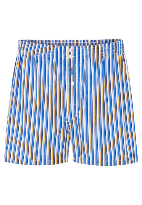Calzoncillos Bóxer Hombre Bambú Rayas Premium The Gentlemen's Choice Naranja