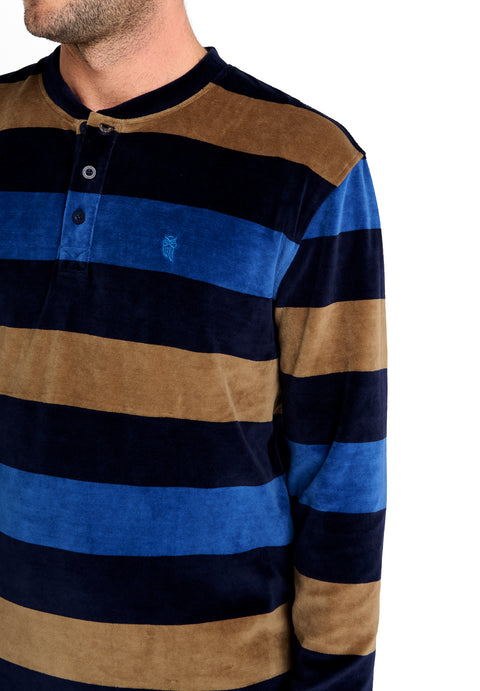 Pijama Hombre Largo Velour Invierno 5731 | El Búho Nocturno - 95094351 - https://www.elbuhonocturno.com/