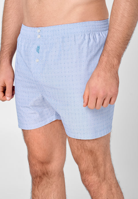 Calzoncillo Bóxer Hombre Premium Tela Estampado - Azul 6105_33 - 24529387 - https://www.elbuhonocturno.com/