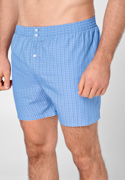 Calzoncillo Bóxer Hombre Premium Tela Estampado - Azul 6106_37 - 4172281 - https://www.elbuhonocturno.com/