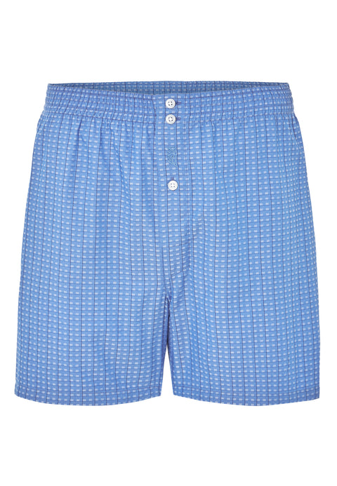 Calzoncillo Bóxer Hombre Premium Tela Estampado - Azul 6106_37 - 53927468 - https://www.elbuhonocturno.com/