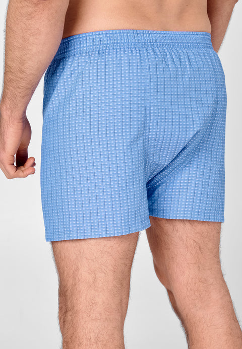 Calzoncillo Bóxer Hombre Premium Tela Estampado - Azul 6106_37 - 42623269 - https://www.elbuhonocturno.com/