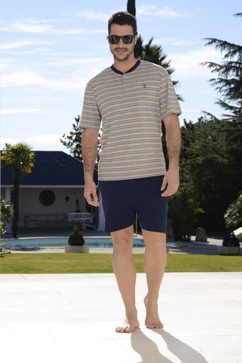 Pijama Hombre Verano Corto