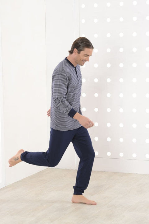 Pijama Hombre Moderno Largo