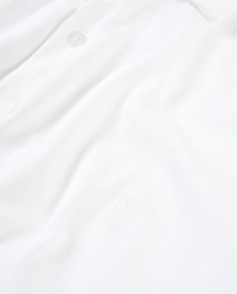 Polo Hombre Manga Corta Blanco | El Búho Nocturno