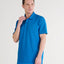 Polo Hombre Manga Corta Azul Royal | El Búho Nocturno