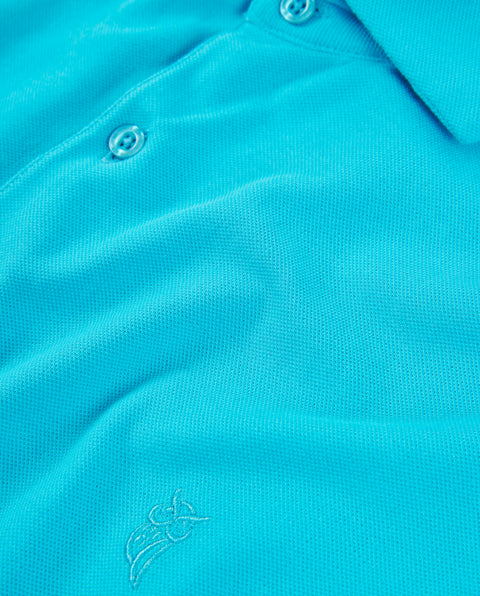 Polo Hombre Manga Corta Azul Claro | El Búho Nocturno