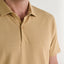   Polo Hombre Manga Corta Algodón Piqué Liso - Beige 0109_10 - 94440020 - https://www.elbuhonocturno.com/  