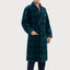 Bata Hombre Invierno Premium Forro Polar Estampado - Verde 0609_46