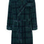 Bata Hombre Invierno Premium Forro Polar Estampado - Verde 0609_46