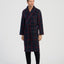 Vestaglia Uomo Inverno Premium Fodera in Pile Quadri - Rosso 0611_94