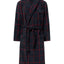 Vestaglia Uomo Inverno Premium Fodera in Pile Quadri - Rosso 0611_94