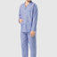   Pijama Hombre Largo Tela Azul 1534 | El Búho Nocturno - 1192660 - https://www.elbuhonocturno.com/  