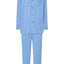   Pijama Hombre Largo Tela Azul 1536 | El Búho Nocturno - 99282180 - https://www.elbuhonocturno.com/  
