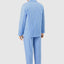   Pijama Hombre Largo Tela Azul 1536 | El Búho Nocturno - 20495639 - https://www.elbuhonocturno.com/  
