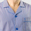   Pijama Hombre Largo Tela Azul 1538 | El Búho Nocturno - 50948402 - https://www.elbuhonocturno.com/  