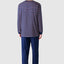   Pijama Hombre Largo Punto Azul 5309 | El Búho Nocturno - 49478041 - https://www.elbuhonocturno.com/  