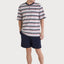   Pijama Hombre Verano Corto Tapeta Algodón Punto Rayas - Gris 3041_20 - 24896046 - https://www.elbuhonocturno.com/  