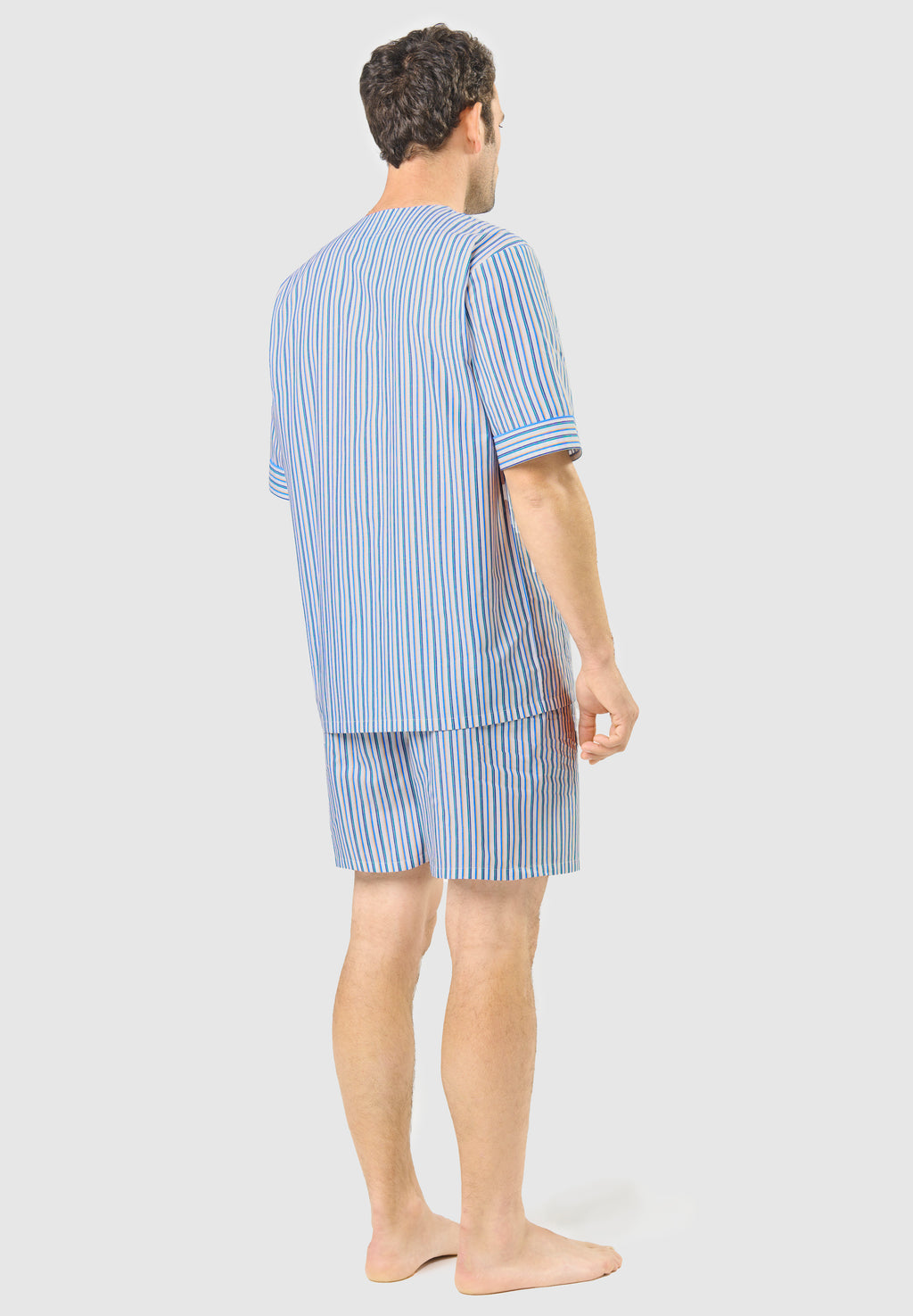 Buy Mens Pajamas Short Summer Cotton Fabric Woven 4537 | El Búho Nocturno