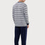   Pijama Hombre Largo Tapeta Algodón Punto Rayas - Gris 5590_20 - 90806090 - https://www.elbuhonocturno.com/  