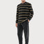 Pijama Hombre Invierno Terciopelo Rayas - Gris 5744_22