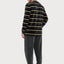 Pijama Hombre Invierno Terciopelo Rayas - Gris 5744_22