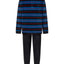 Pijama Hombre Invierno Terciopelo Rayas - Azul 5748_38