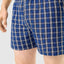 Men's Boxer Briefs Checked Fabric - Blue 6312_33