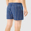 Men's Boxer Briefs Checked Fabric - Blue 6312_33