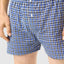 Men's Boxer Briefs Checked Fabric - Blue 6314_38