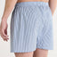 Calzoncillo Bóxer Hombre Algodón Tela Rayas - Celeste 6322_30
