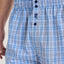Calzoncillo Bóxer Hombre Algodón Tela Cuadros - Azul 6325_37