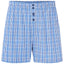 Calzoncillo Bóxer Hombre Algodón Tela Cuadros - Azul 6325_37