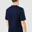Kurzärmliges gestricktes Pyjama-Hemd für Herren mit schlichter Knopfleiste – Blau 7628_39