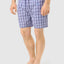  Pantalón Pijama Hombre Corto Popelín Cuadros - Azul 8542_30 - 28822726 - https://www.elbuhonocturno.com/  
