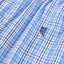   Pantalón Pijama Hombre Corto Popelín Cuadros - Azul 8549_37 - 99744611 - https://www.elbuhonocturno.com/  