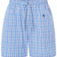   Pantalón Pijama Hombre Corto Popelín Cuadros - Azul 8549_37 - 2427104 - https://www.elbuhonocturno.com/  