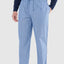   Pantalón Pijama Hombre Largo Popelín Rayas | Marino Blanco | El Búho Nocturno - 28238266 - https://www.elbuhonocturno.com/  