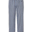   Pantalón Pijama Hombre Largo Popelín Cuadros | Marino Blanco | El Búho Nocturno - 79151321 - https://www.elbuhonocturno.com/  