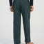 Pantalón Pijama Hombre Largo Algodón Popelín Cuadros - Verde 8924_46
