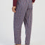 Pantalón Pijama Hombre Largo Algodón Popelín Cuadros - Rojo 8925_90